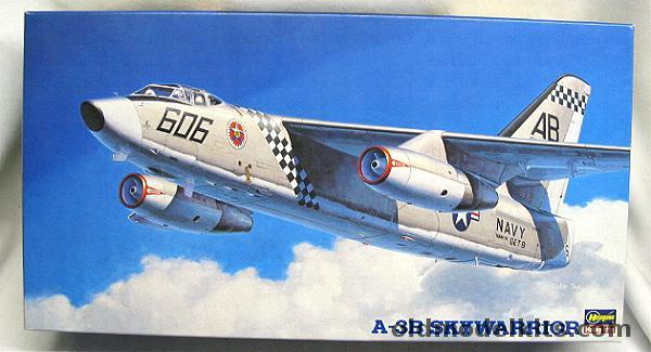 Hasegawa 1/72 A-3B Skywarrior - US Navy VAH-11 or VAH-10 USS Constellation, K41 plastic model kit